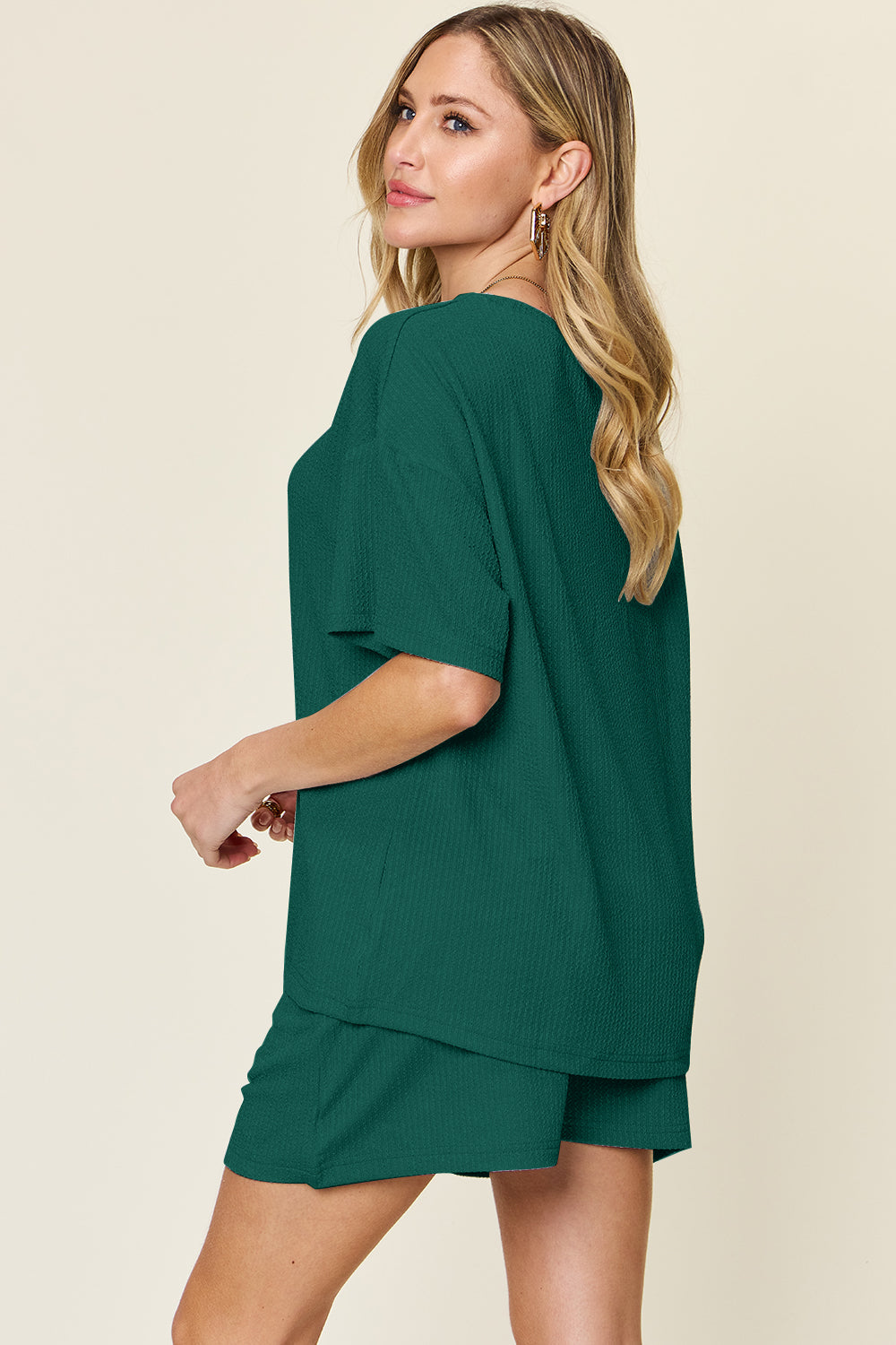 Callie Short Sleeve T-Shirt & Shorts Set in 4 Colors!
