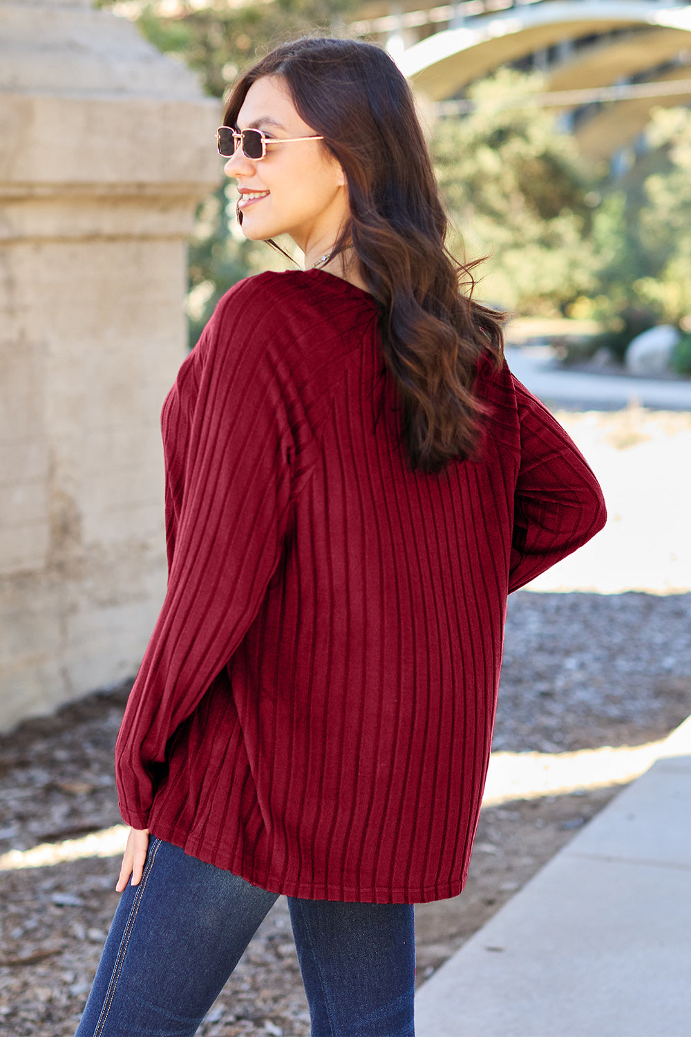 Basic Bae Ribbed Knit Top in 5 Colors!