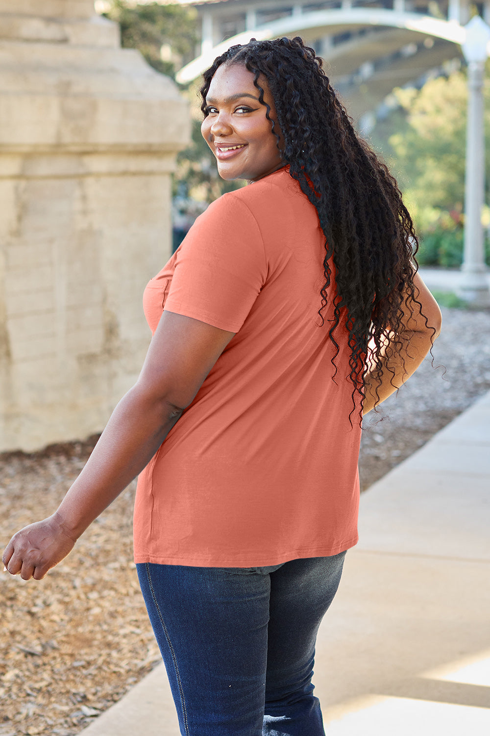 Basic Bae Bamboo V-Neck T-Shirt in 4 Colors!