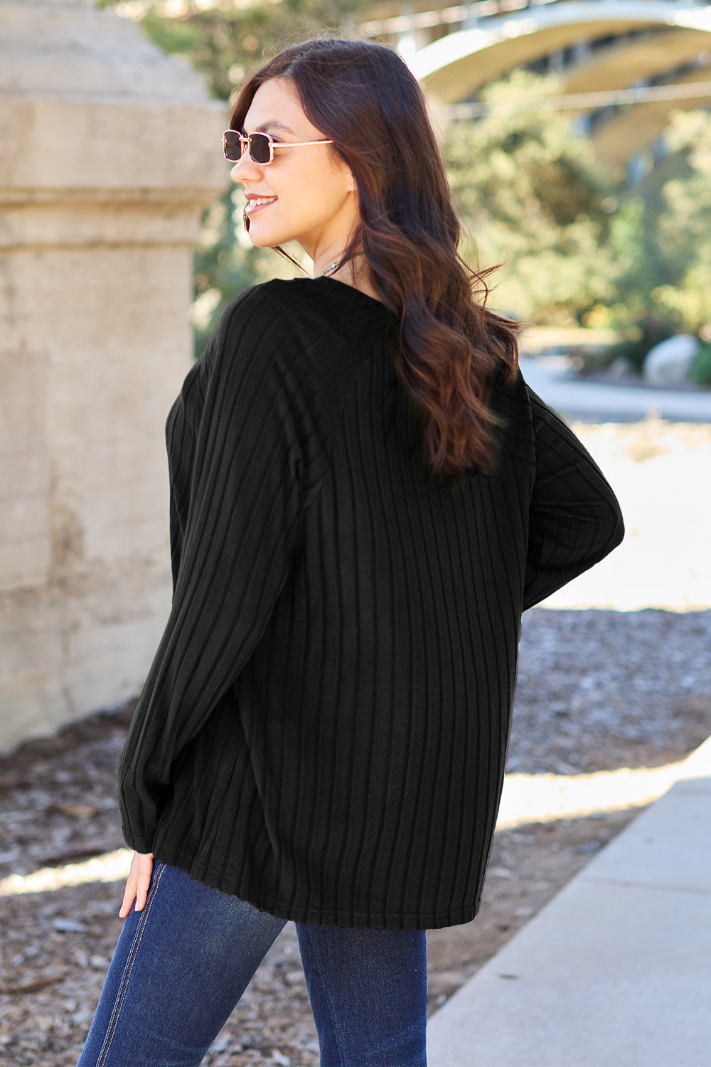 Basic Bae Ribbed Knit Top in 5 Colors!