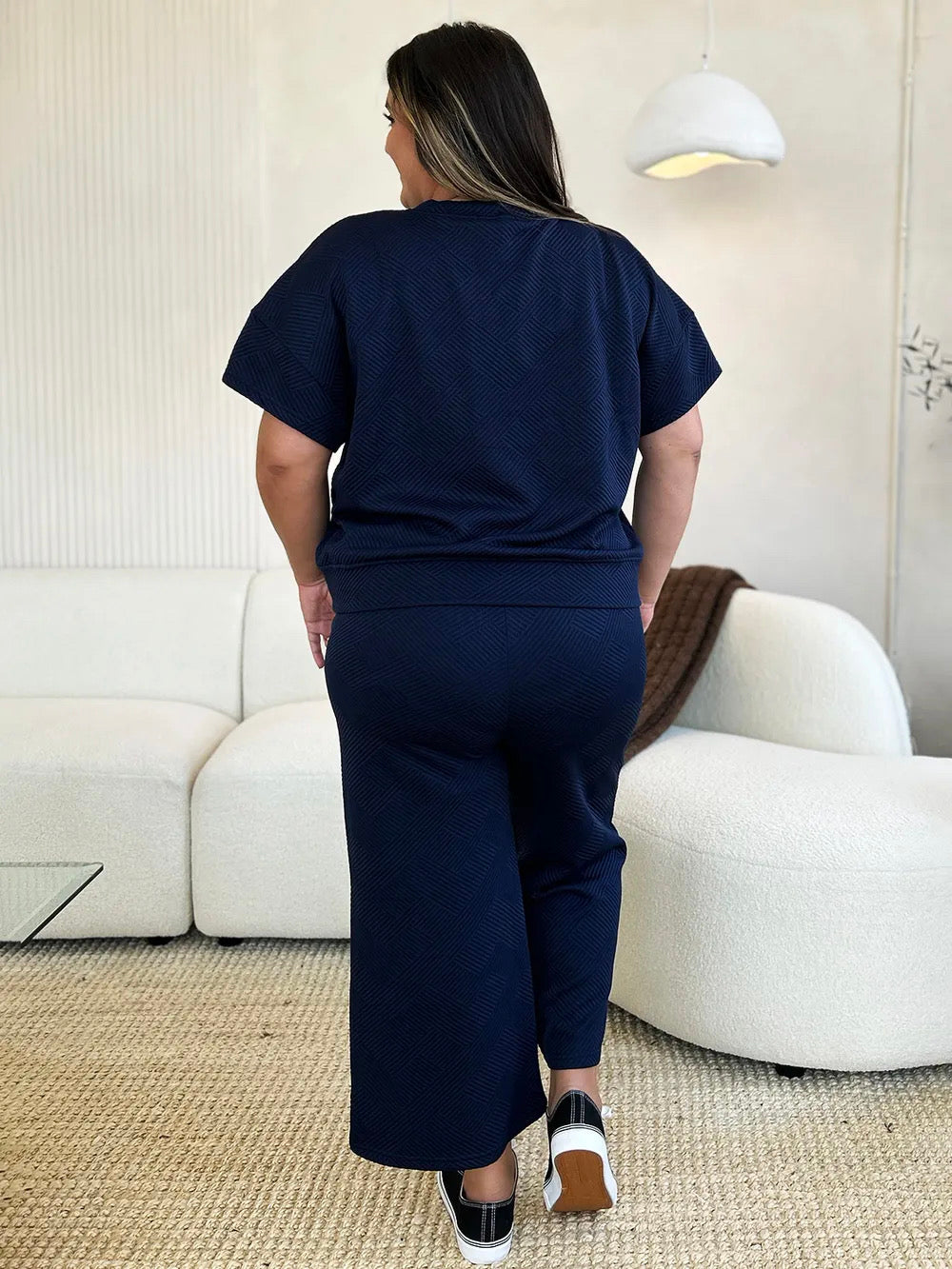 Diana Short Sleeve Top and Pants Set in 4 Colors!