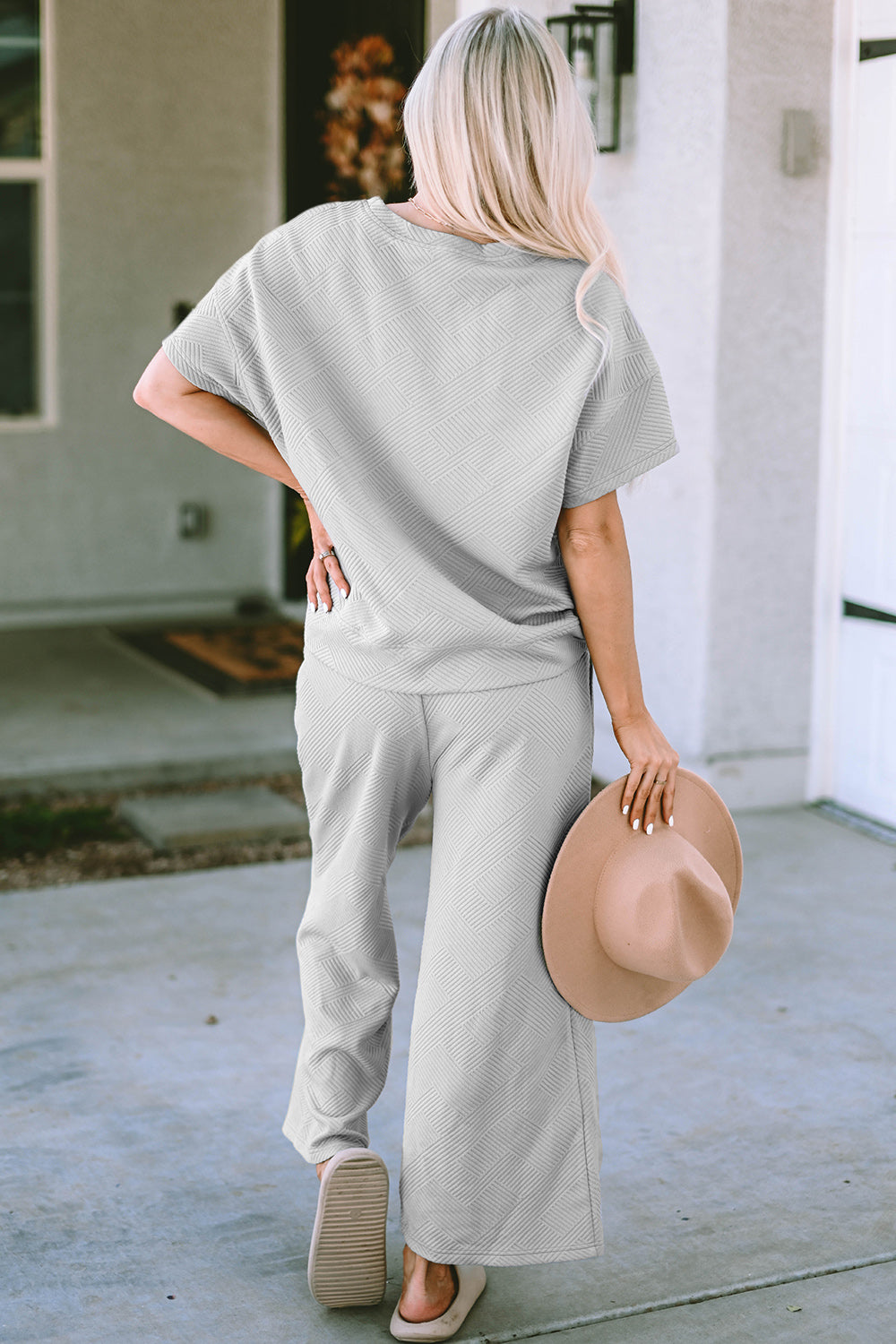 Diana Short Sleeve Top and Pants Set in 4 Colors!