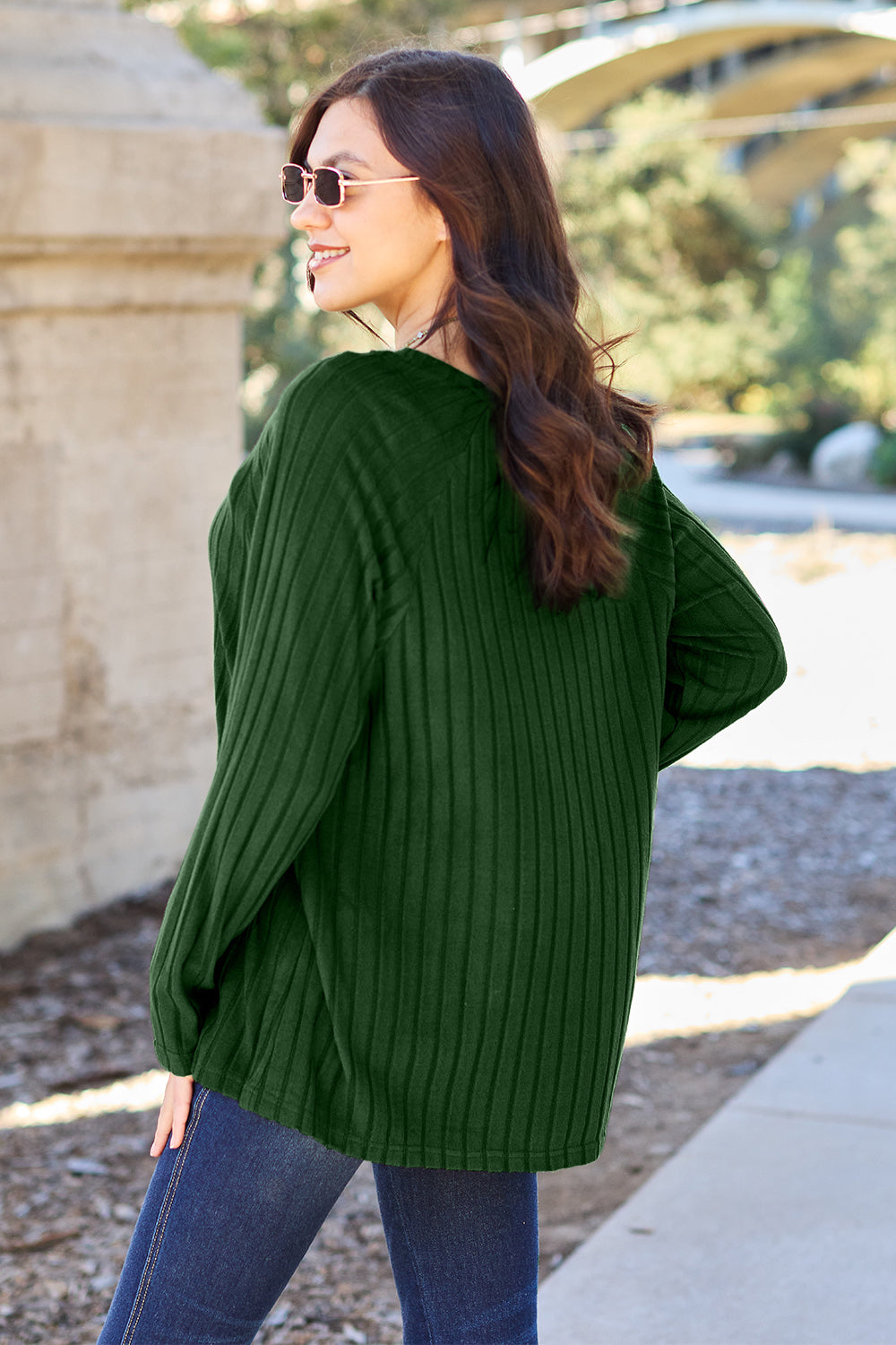 Basic Bae Ribbed Knit Top in 5 Colors!