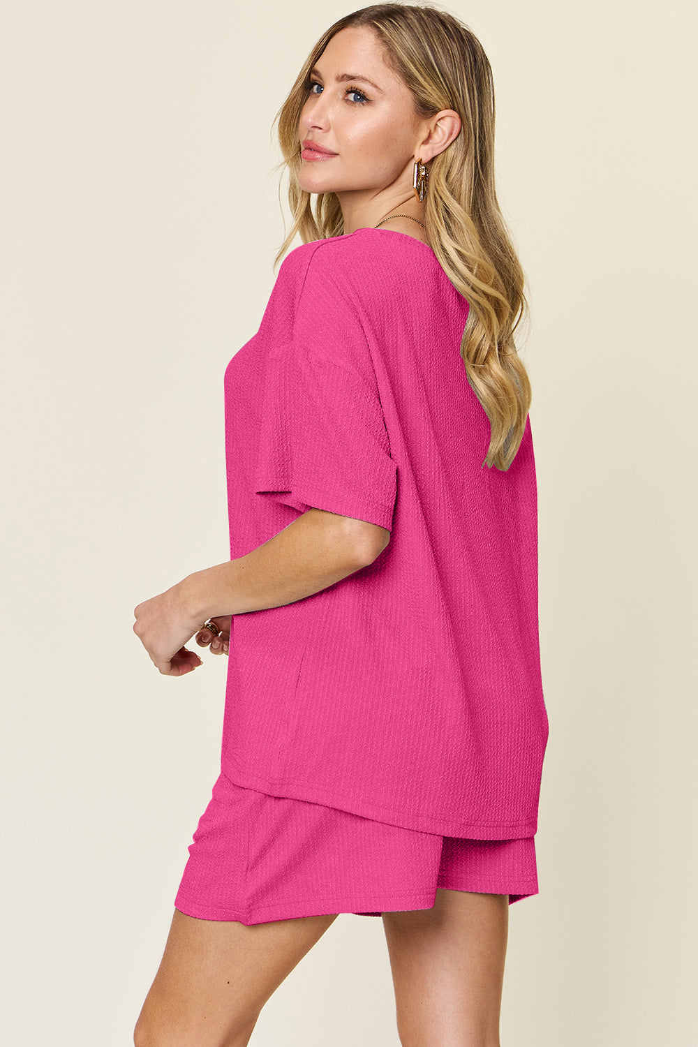 Callie Short Sleeve T-Shirt & Shorts Set in 4 Colors!