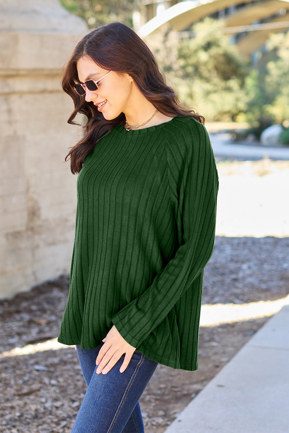 Basic Bae Ribbed Knit Top in 5 Colors!