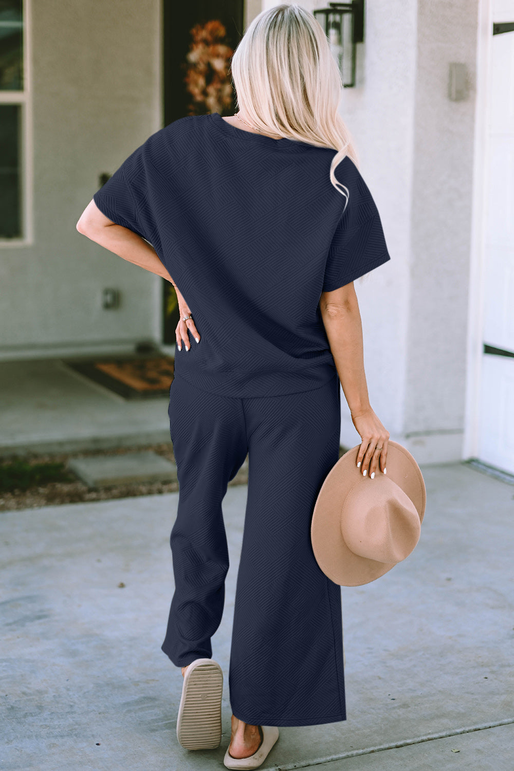 Diana Short Sleeve Top and Pants Set in 4 Colors!
