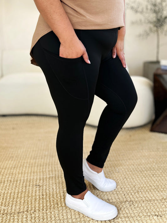 Everyday Wide Waistband Sports Leggings in 4 Colors!