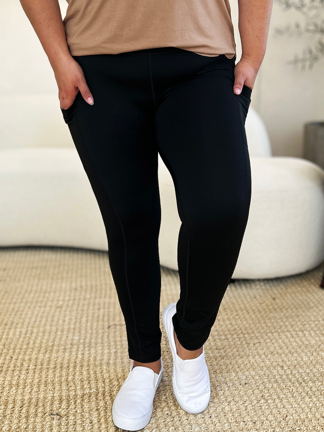 Everyday Wide Waistband Sports Leggings in 4 Colors!