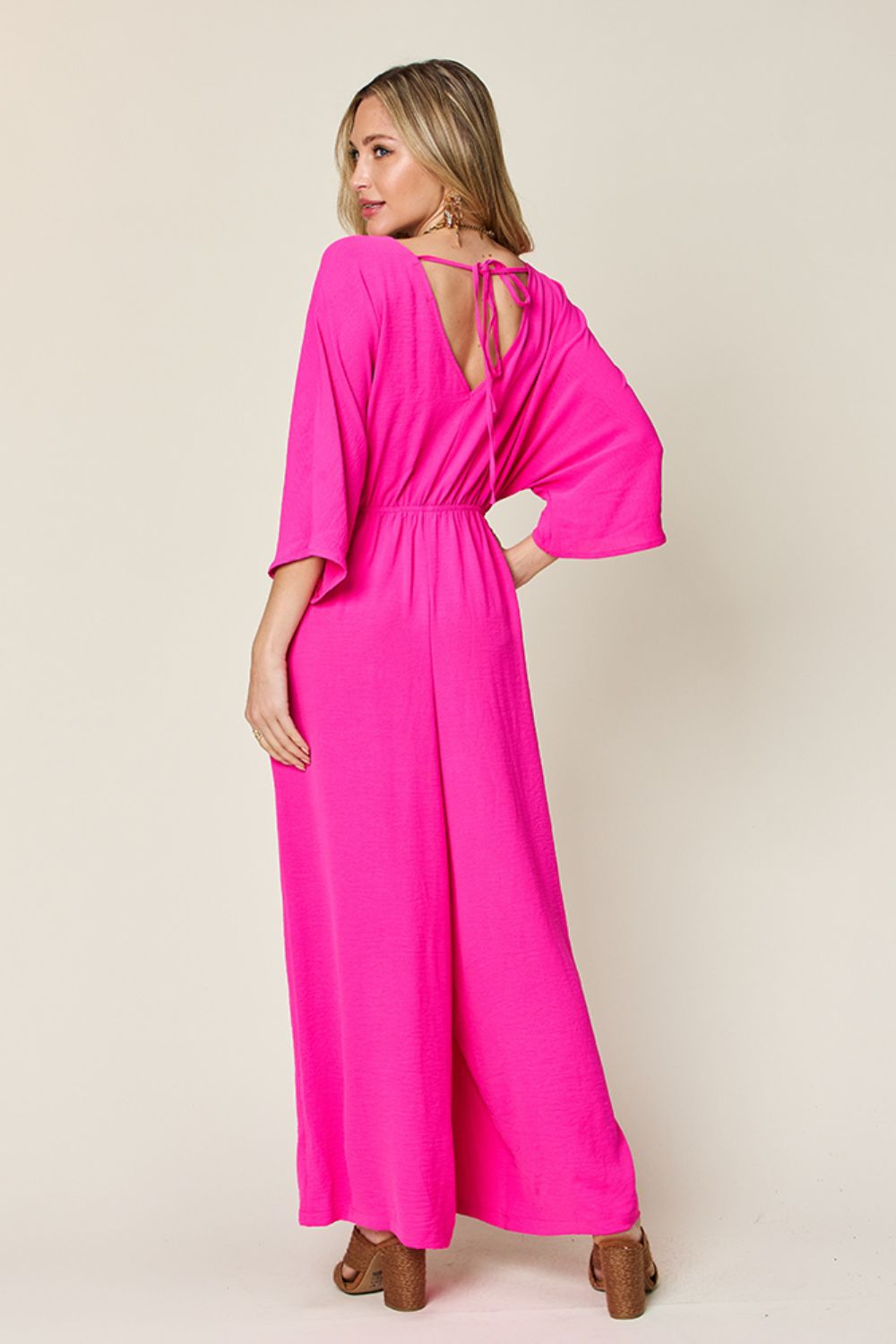 Maria Wide Leg Jumpsuit in 4 Colrs!