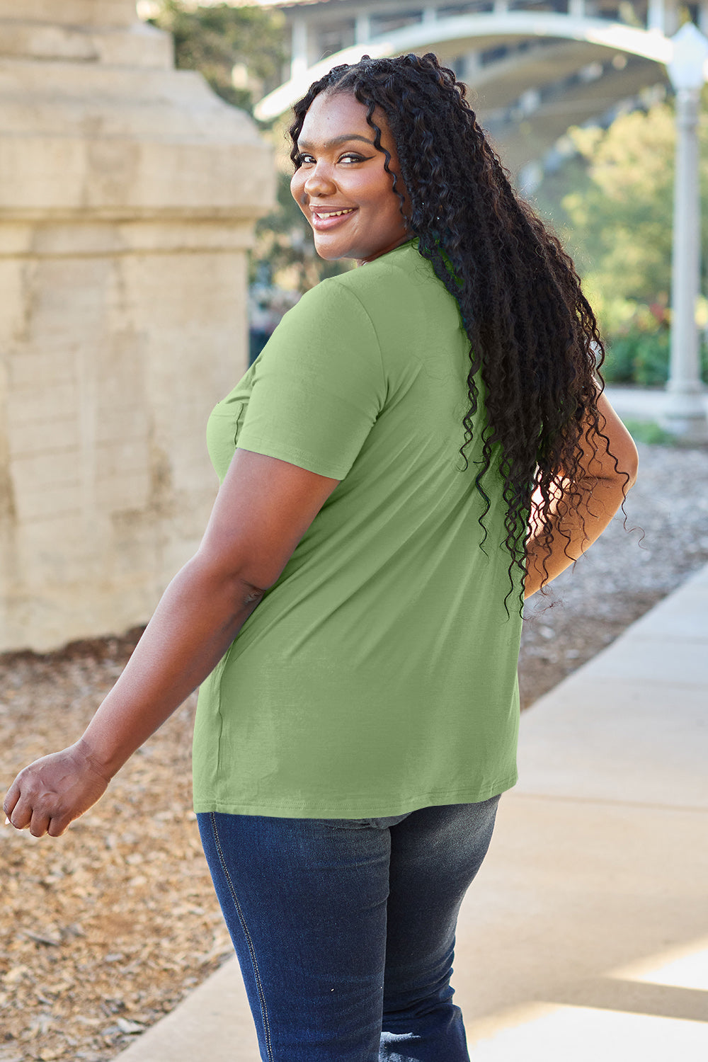 Basic Bae Bamboo V-Neck T-Shirt in 4 Colors!