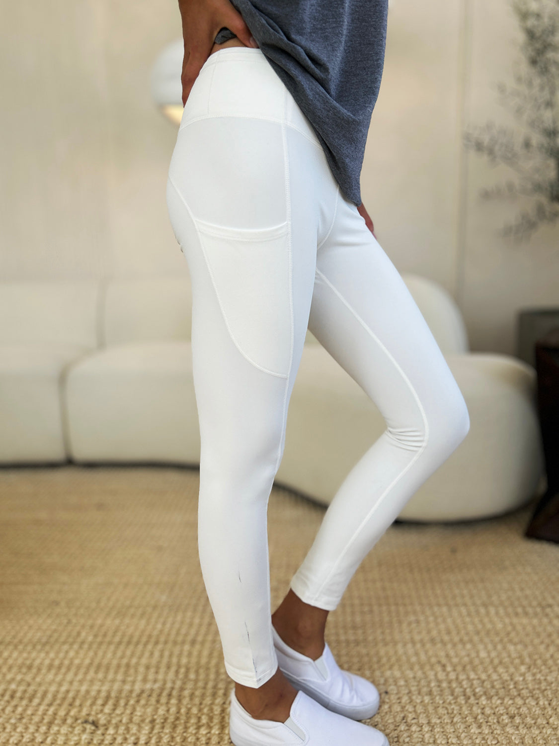 Everyday Wide Waistband Sports Leggings in 4 Colors!