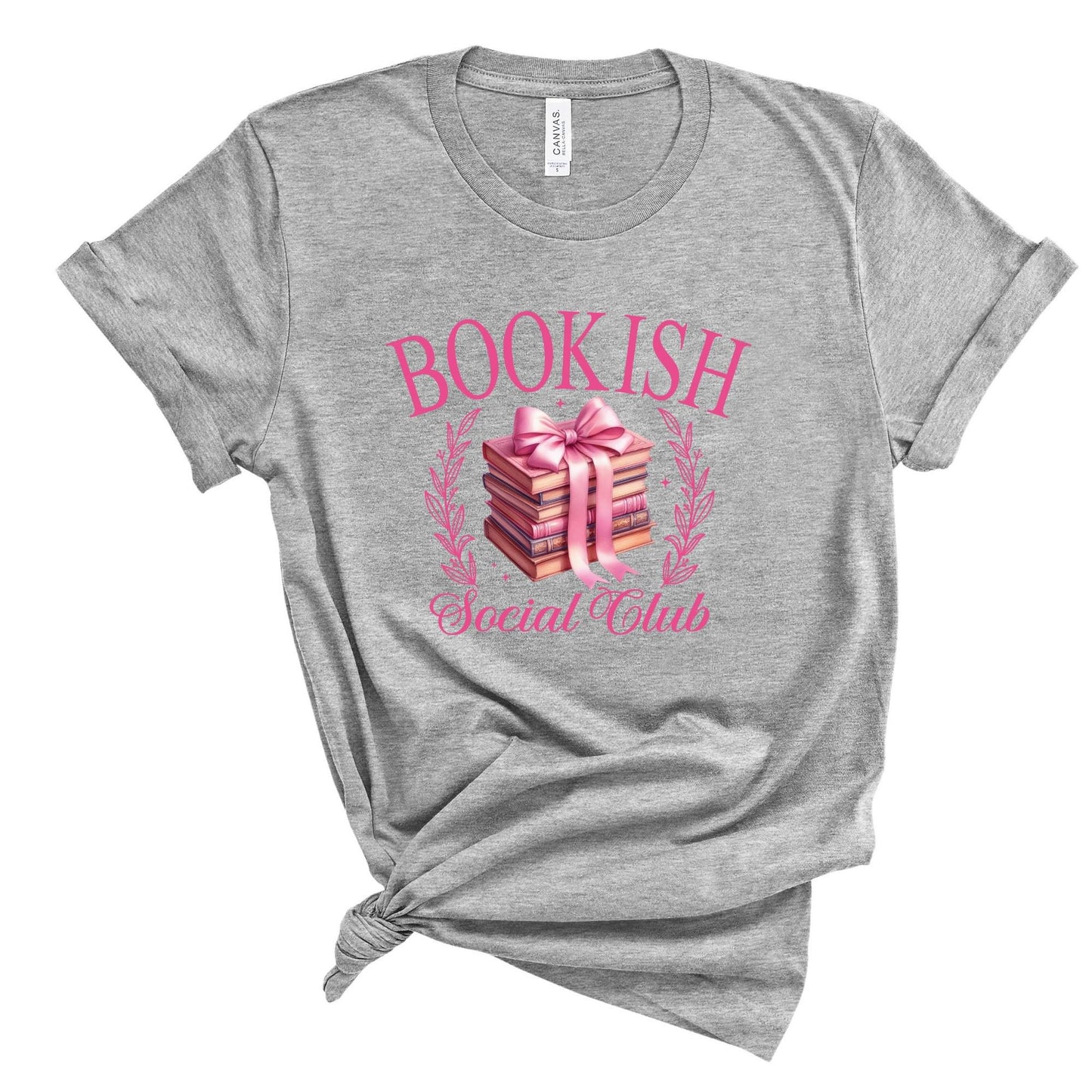 Bookish Coquette Social Club Tshirt - 2 Colors!