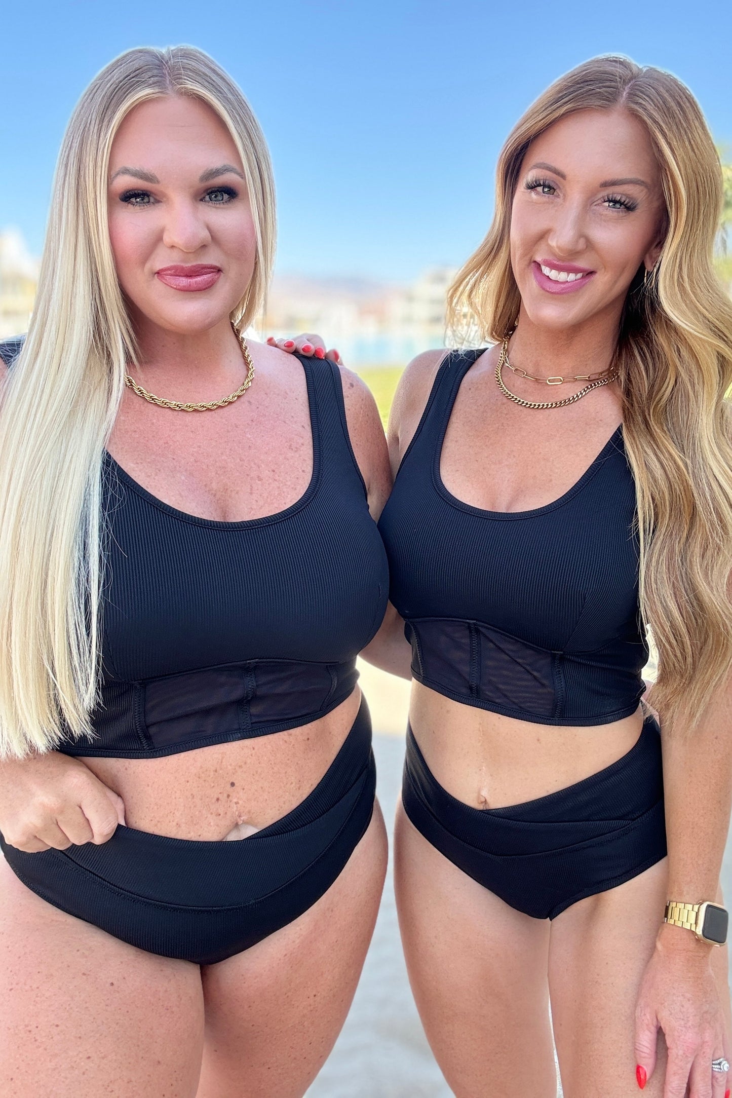 Down the Block, On A Beach Two Piece Swimsuit**FINAL SALE**