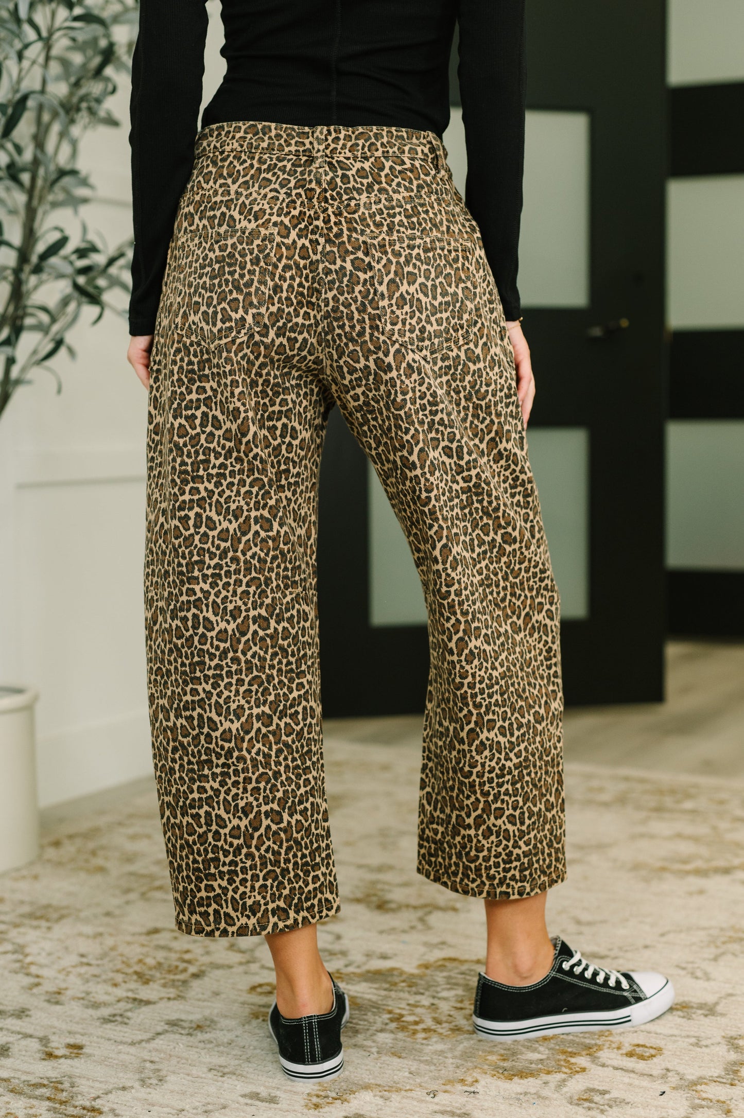 Prowl Power Barrell Ankle Crop Jean in Khaki