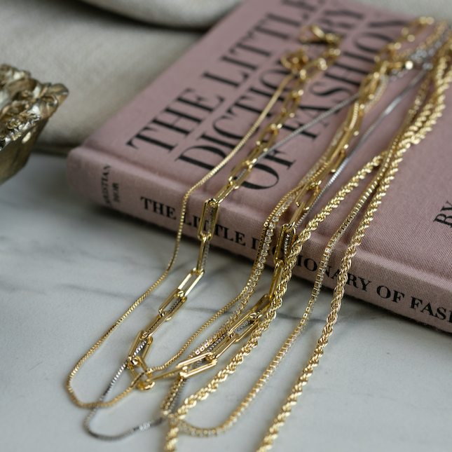 The Essentials Layering Set in Gold or Silver