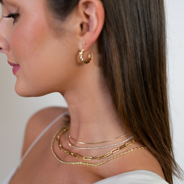 The Essentials Layering Set in Gold or Silver
