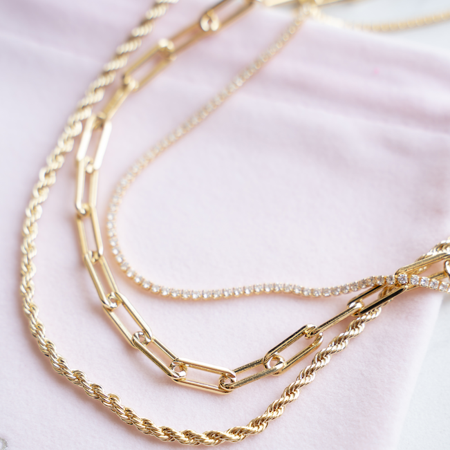 The Leo Chain in Gold or Silver