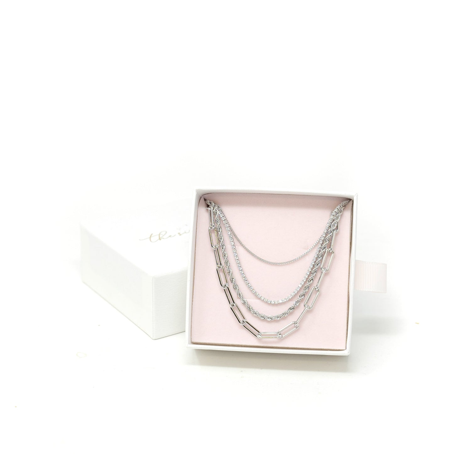 The Essentials Layering Set in Gold or Silver