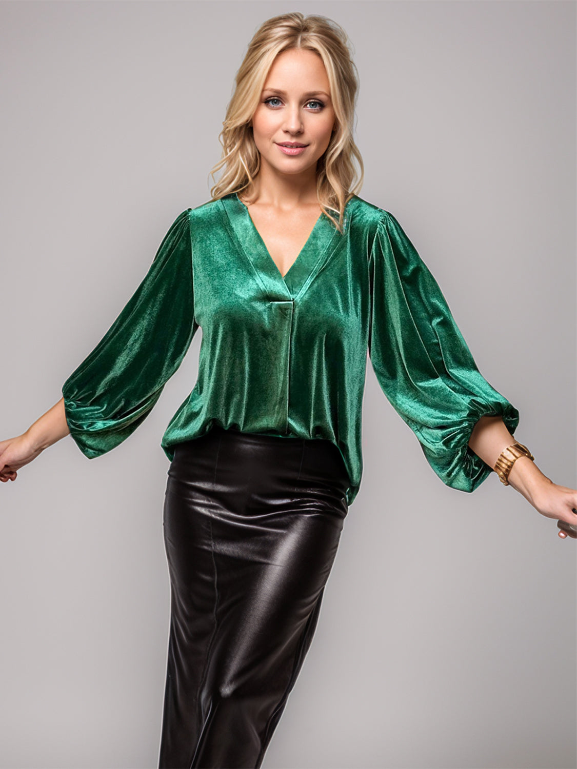 Velvet Cozy & Classy Blouse in 4 Colors!