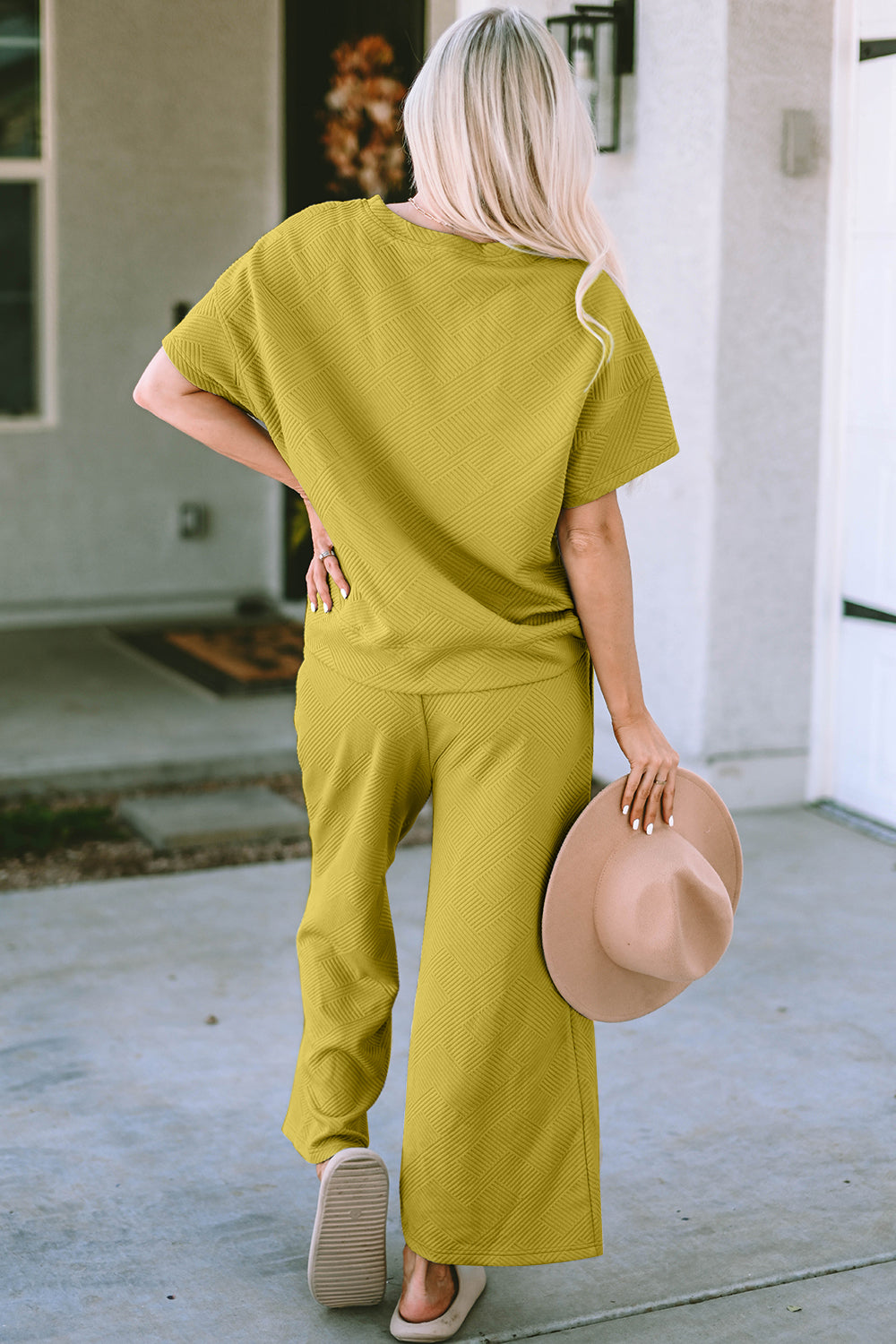 Cara Short Sleeve Top and Pants Set in 9 Colors!