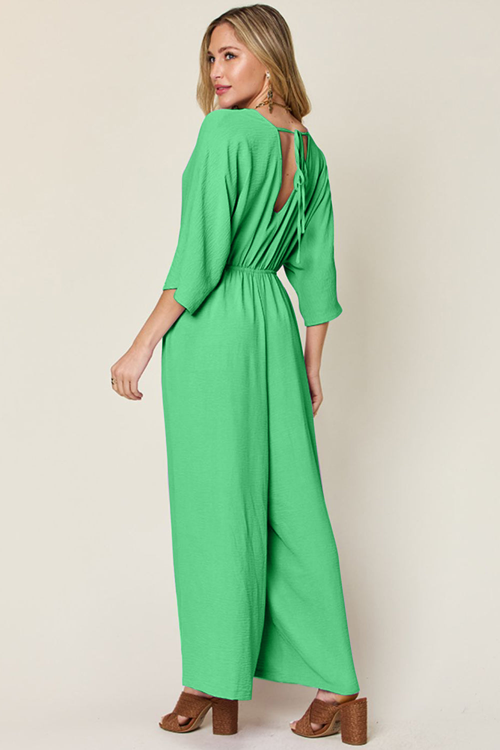 Maria Wide Leg Jumpsuit in 4 Colrs!