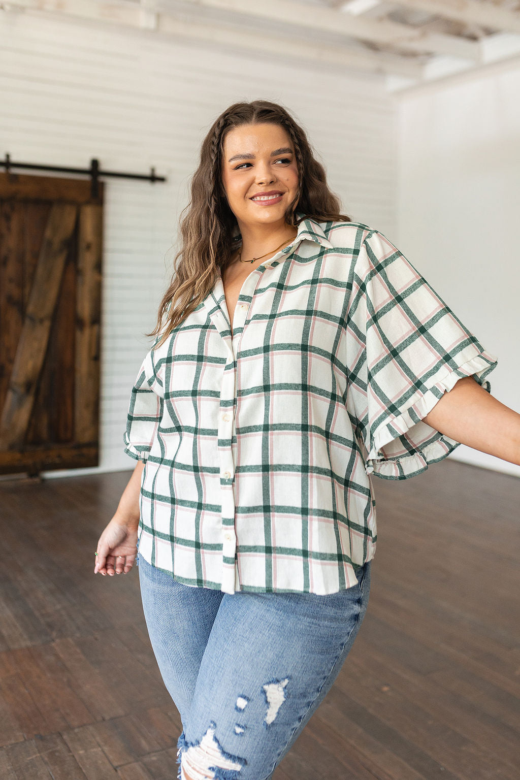 Perfect Picnic Plaid Top